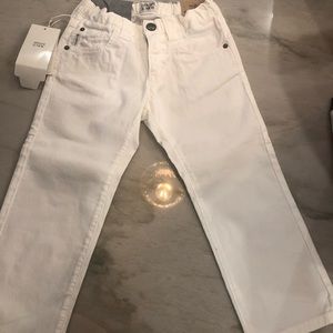 Armani junior white jeans!